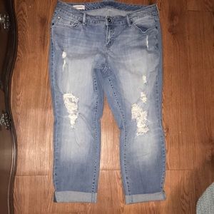 Torrid used boyfriend jean size 16